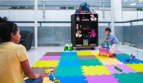 Justiça estadual disponibiliza brinquedotecas para acolher crianças no Fórum Clóvis Beviláqua