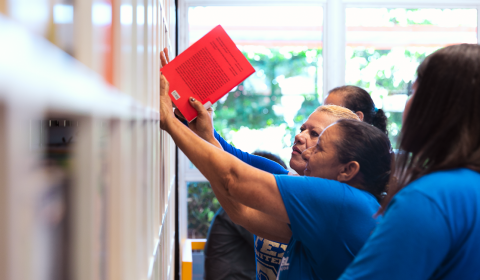 Projeto do FCB leva colaboradores da Seção de Manutenção e Zeladoria à Biblioteca Estadual do Ceará
