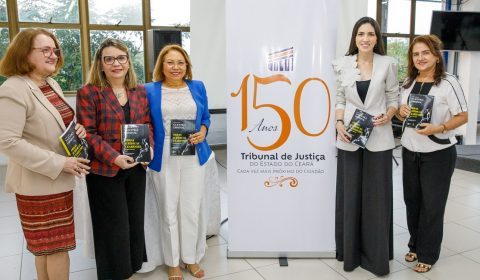 TJCE 150 Anos: lançamento do livro “Na Justiça Criminal” presta homenagem à desembargadora Auri Moura Costa