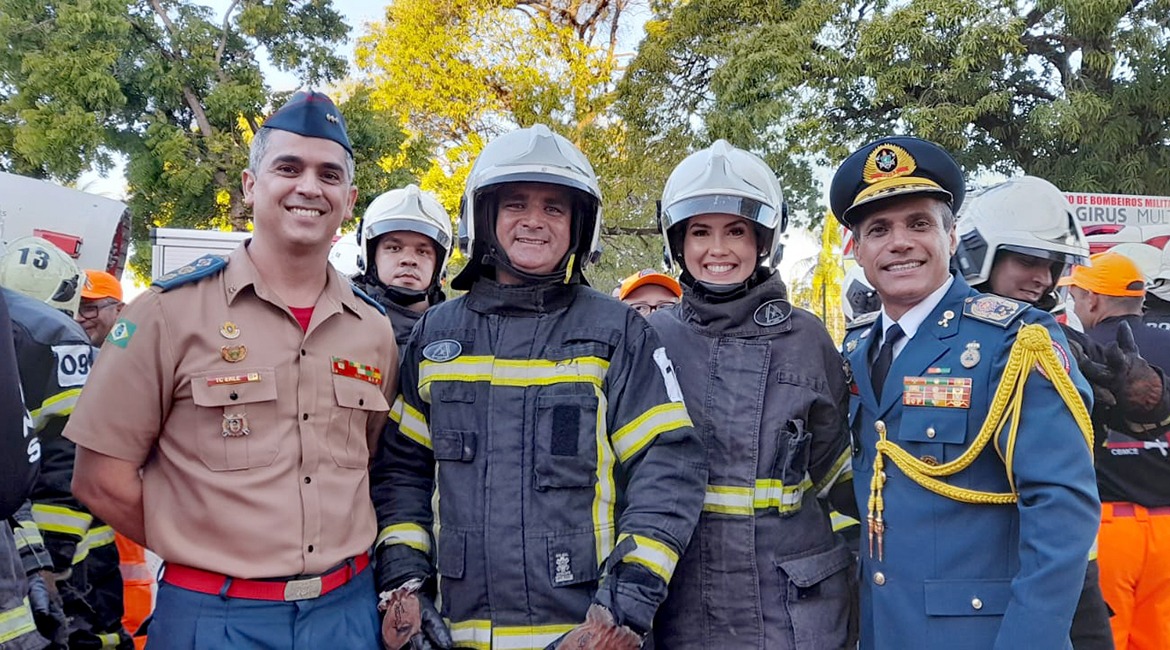 Bombeiros e policiais militares da Assistência Militar do TJCE participam de capacitações