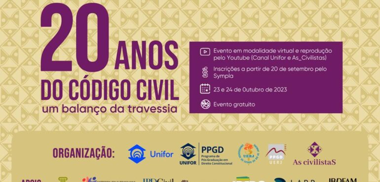 20 Anos do Código Civil: um balanço da travessia