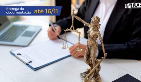 Tribunal de Justiça do Ceará convoca aprovados(as) em concurso de juiz; posse marcada para janeiro