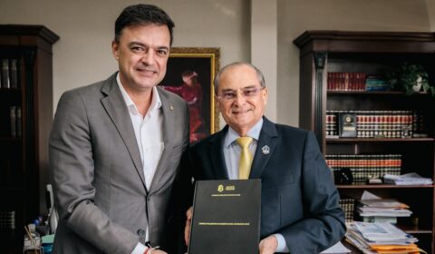 Presidente do TJCE recebe visita do vice-presidente da Assembleia Legislativa do Estado