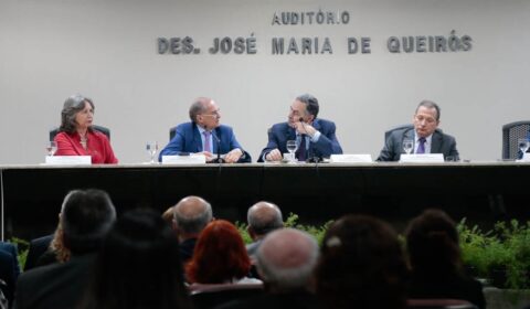 Presidente do STF e CNJ participa de evento na Esmec para promover Programa Justiça 4.0