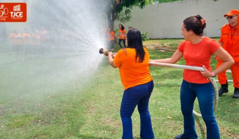 Judiciário cearense capacita 34 servidores para reforçar segurança, combater incêndios e realizar atendimento pré-hospitalar