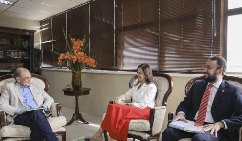 Presidente do TJCE recebe visita da nova Gestão da Defensoria Pública do Ceará