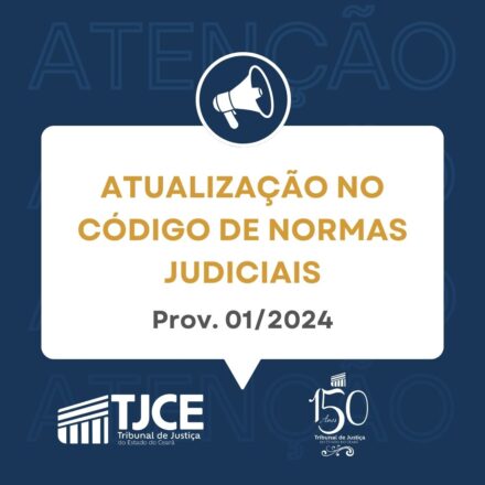 Atualização no Código de Normas Judiciais