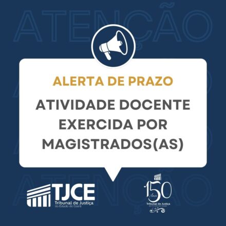 Formulário de atividade docente exercida por magistrados(as)