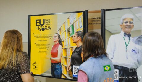 Exposição “Eu faço parte dessa história” ficará na Comarca de Morada Nova até fim de abril