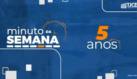 Minuto da Semana chega a cinco anos no Instagram do TJCE