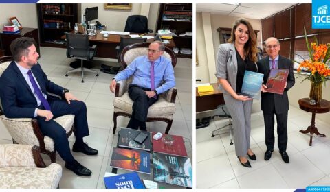 Presidente do TJCE recebe juízes de Sobral