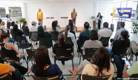 Biblioteca Amélia Beviláqua e auditório José de Albuquerque Rocha são inaugurados no Fórum Clóvis Beviláqua 
