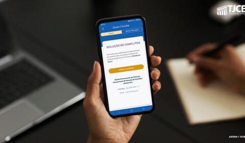 Solicitações para audiências de conciliação podem ser realizadas pelo aplicativo TJCE Mobile a partir desta segunda-feira