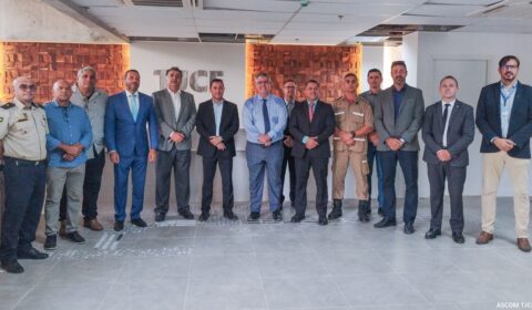 Comitiva do TJ da Bahia visita instalações do Judiciário cearense para conhecer boas práticas na área de segurança