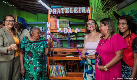 Educação transformadora: TJCE inaugura nova Prateleira Maria da Penha em escola indígena no Município de Caucaia