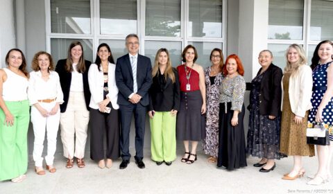 Equipe do TJCE realiza visita institucional às instalações da Casa da Mulher Brasileira