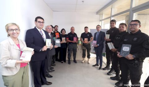 Mais de 1.200 livros são doados ao sistema prisional do Ceará em ação do Plano Pena Justa