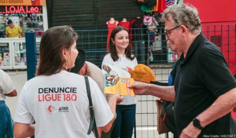 Público que circula pela rodoviária enaltece campanha de combate à violência contra mulher