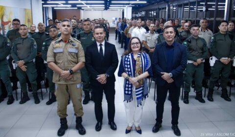 Policiais militares que atuam no Poder Judiciário participam de palestra sobre prevenção do assédio moral e sexual