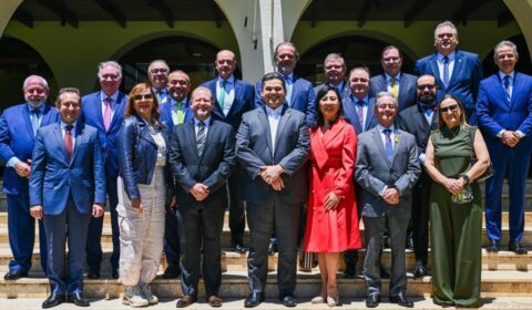 Judiciário cearense participa de reunião entre presidentes do Senado e de Tribunais de Justiça