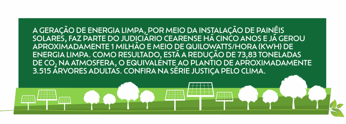 Abre da matéria na cor verde com texto que tem a fonte na cor branca