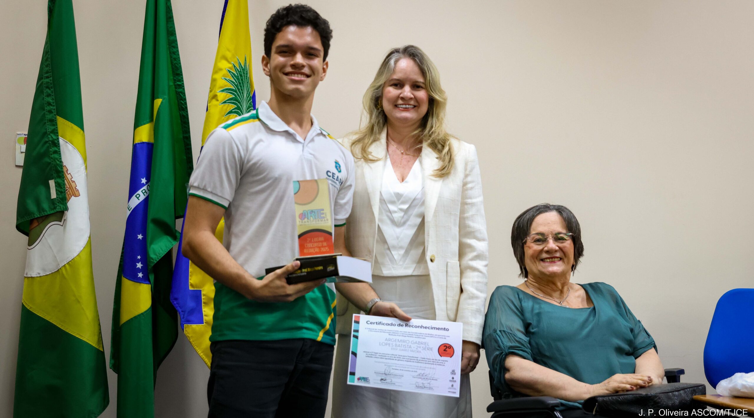 Arte para transformar: projeto premia redações e pinturas escolares sobre combate à violência contra a mulher