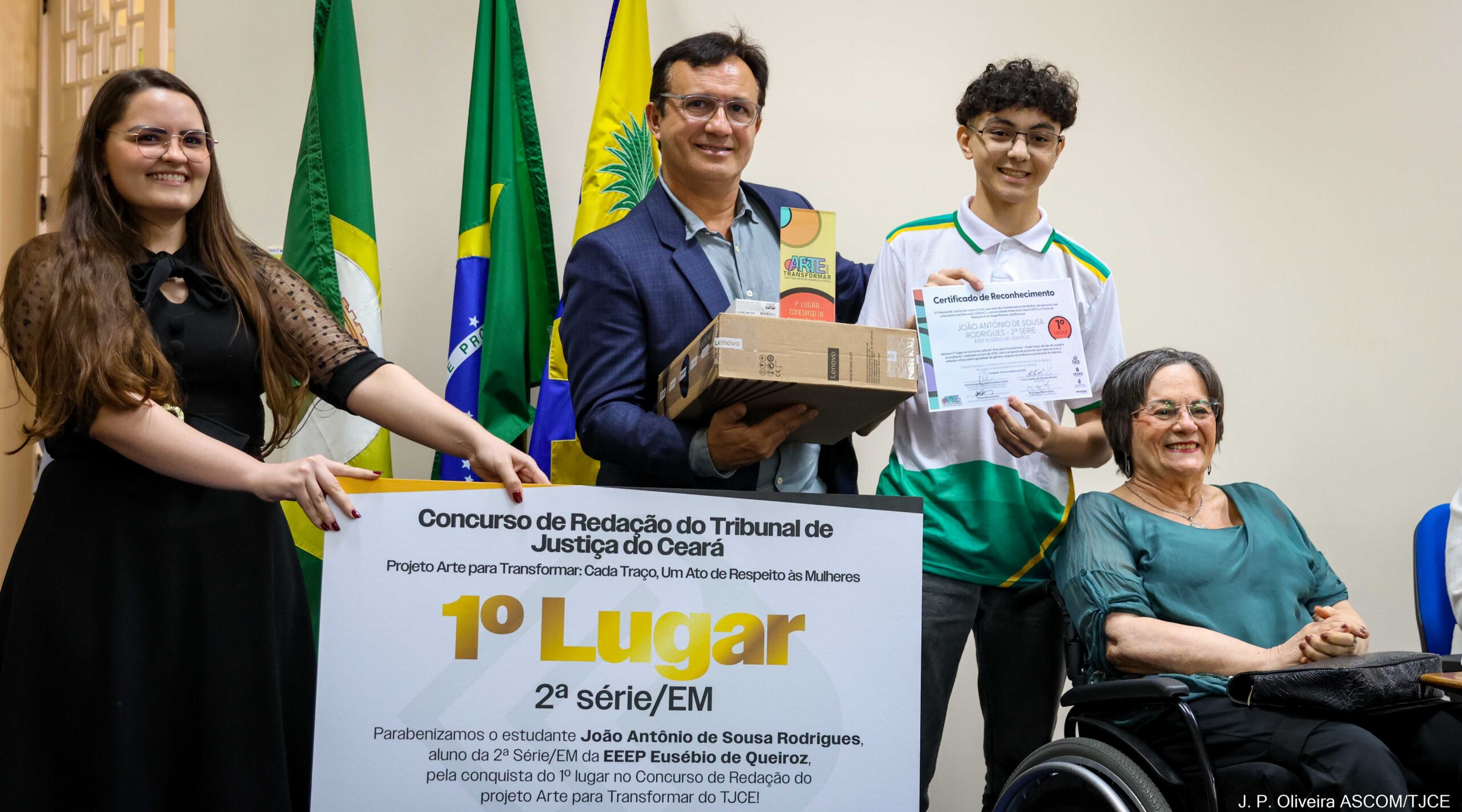 Arte para transformar: projeto premia redações e pinturas escolares sobre combate à violência contra a mulher