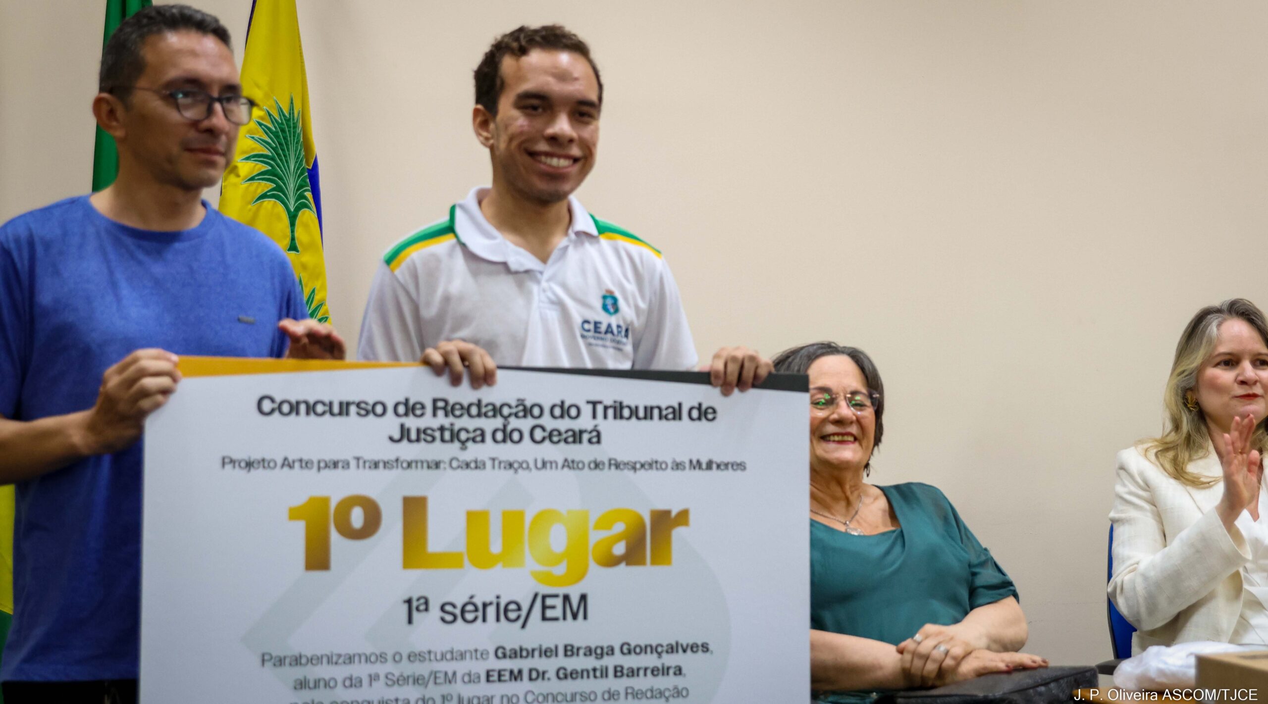 Arte para transformar: projeto premia redações e pinturas escolares sobre combate à violência contra a mulher