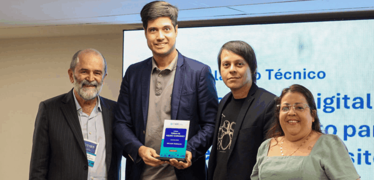 Integrantes de grupo de pesquisa da Esmec são premiados durante o Encontro de Administração da Justiça