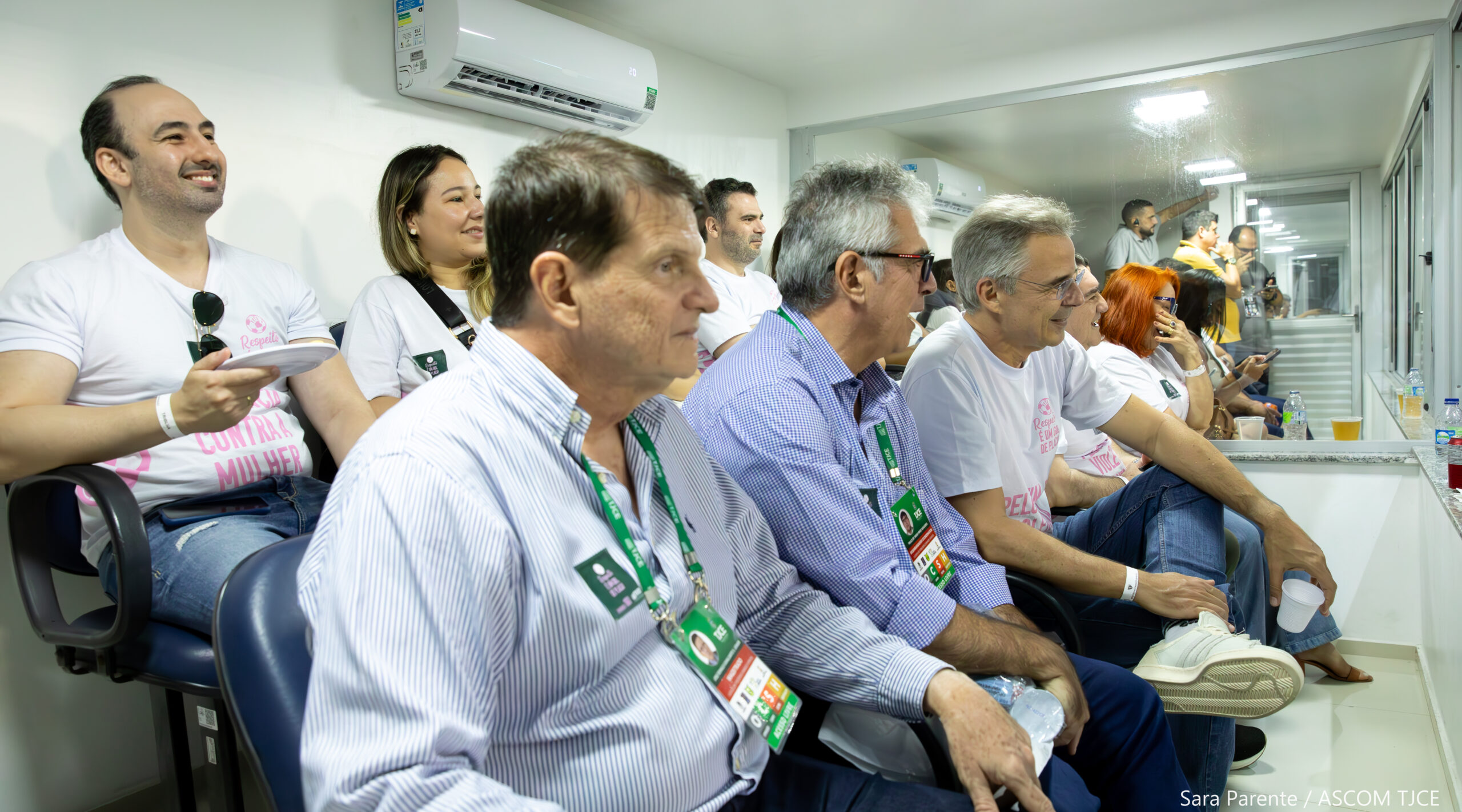 TJCE lança campanha “Respeito é um Gol de Placa” para combater violência contra a mulher no futebol cearense