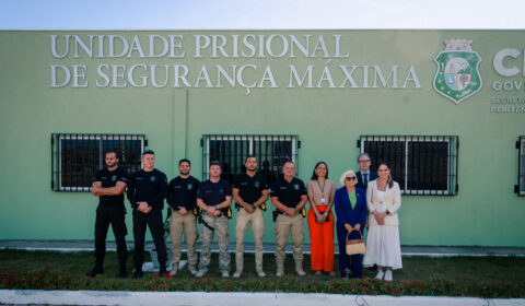 Corregedoria-Geral da Justiça visita Unidade Prisional de Segurança Máxima do Ceará