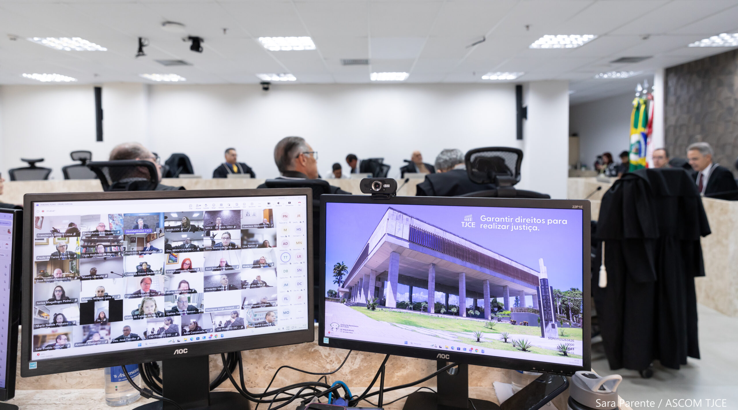 Pleno do TJCE define critérios para caso de empate e elege juiz para vaga de suplente do TRE-CE