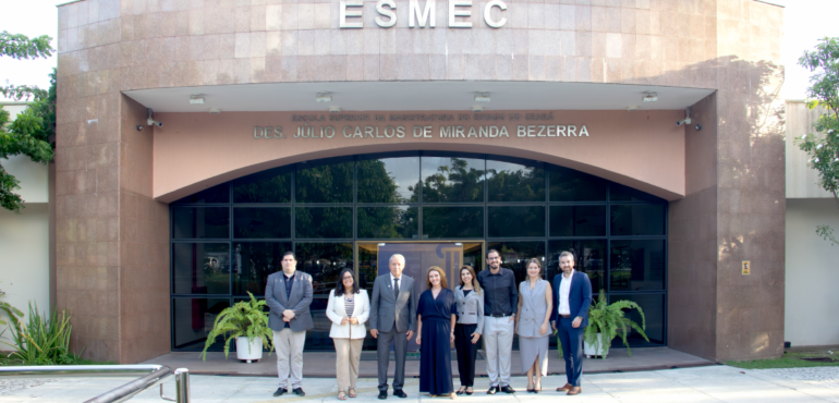 Comitiva do TJPI vem ao Ceará conhecer o trabalho desenvolvido pela Escola Superior da Magistratura