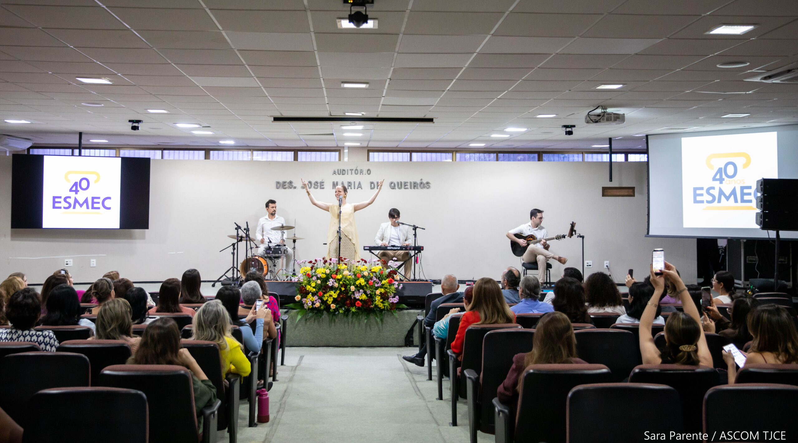 Esmec Artes valoriza protagonismo feminino na cultura e inicia celebração de 40 anos da Escola da Magistratura do Ceará
