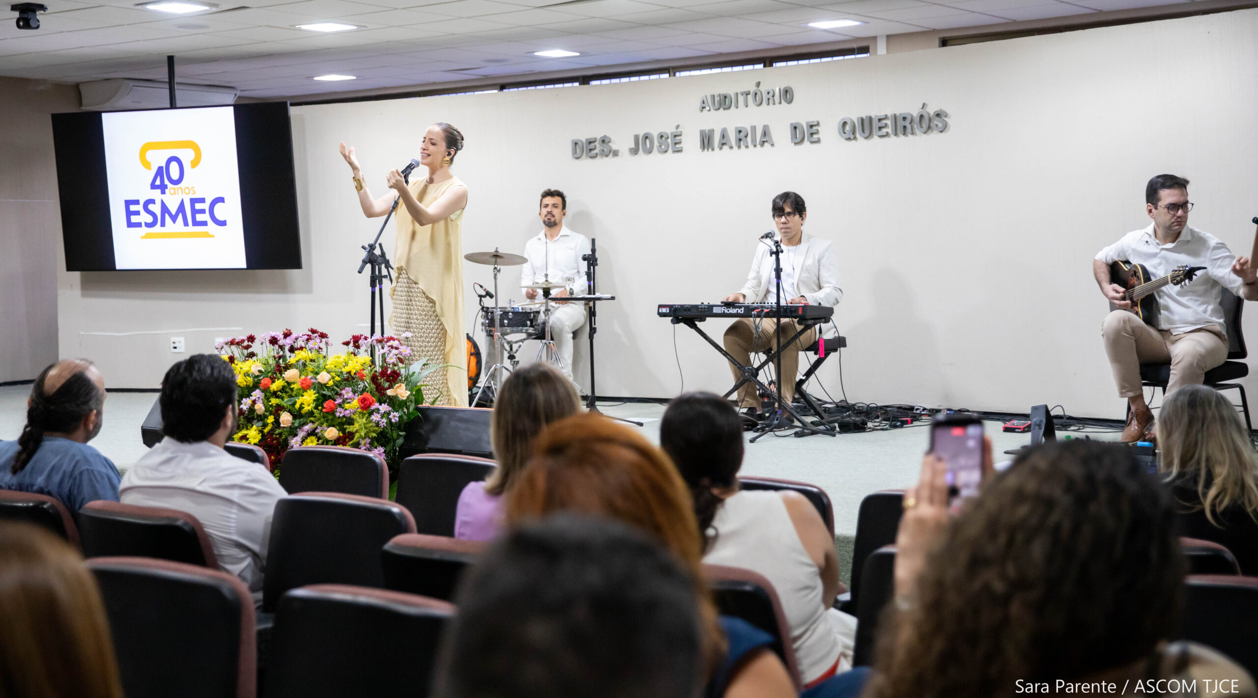 Esmec Artes valoriza protagonismo feminino na cultura e inicia celebração de 40 anos da Escola da Magistratura do Ceará