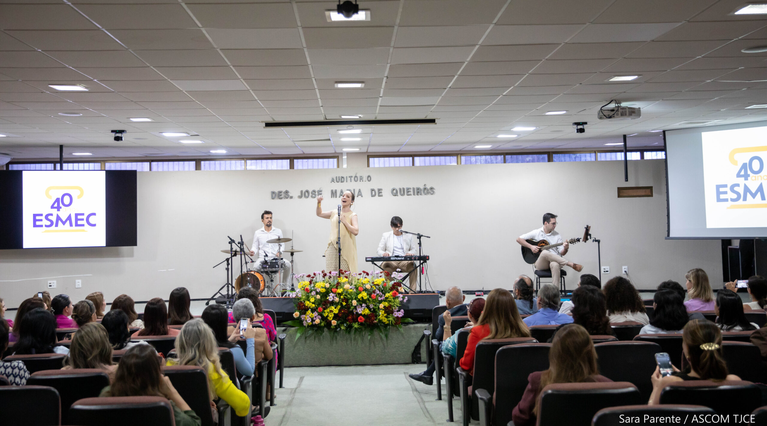 Esmec Artes valoriza protagonismo feminino na cultura e inicia celebração de 40 anos da Escola da Magistratura do Ceará
