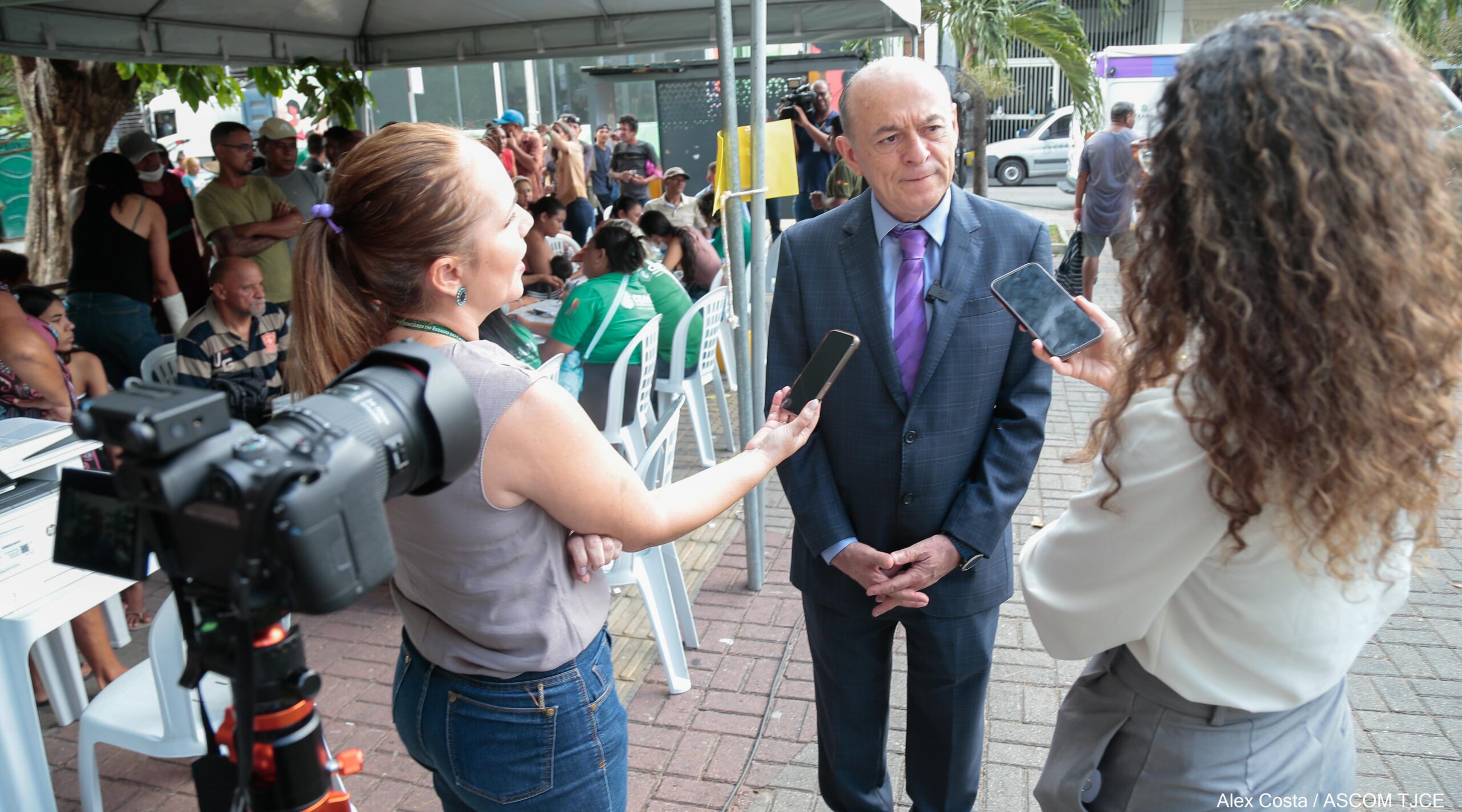 Mutirão PopRuaJud promove atendimentos judicais, de saúde e cidadania no Centro de Fortaleza