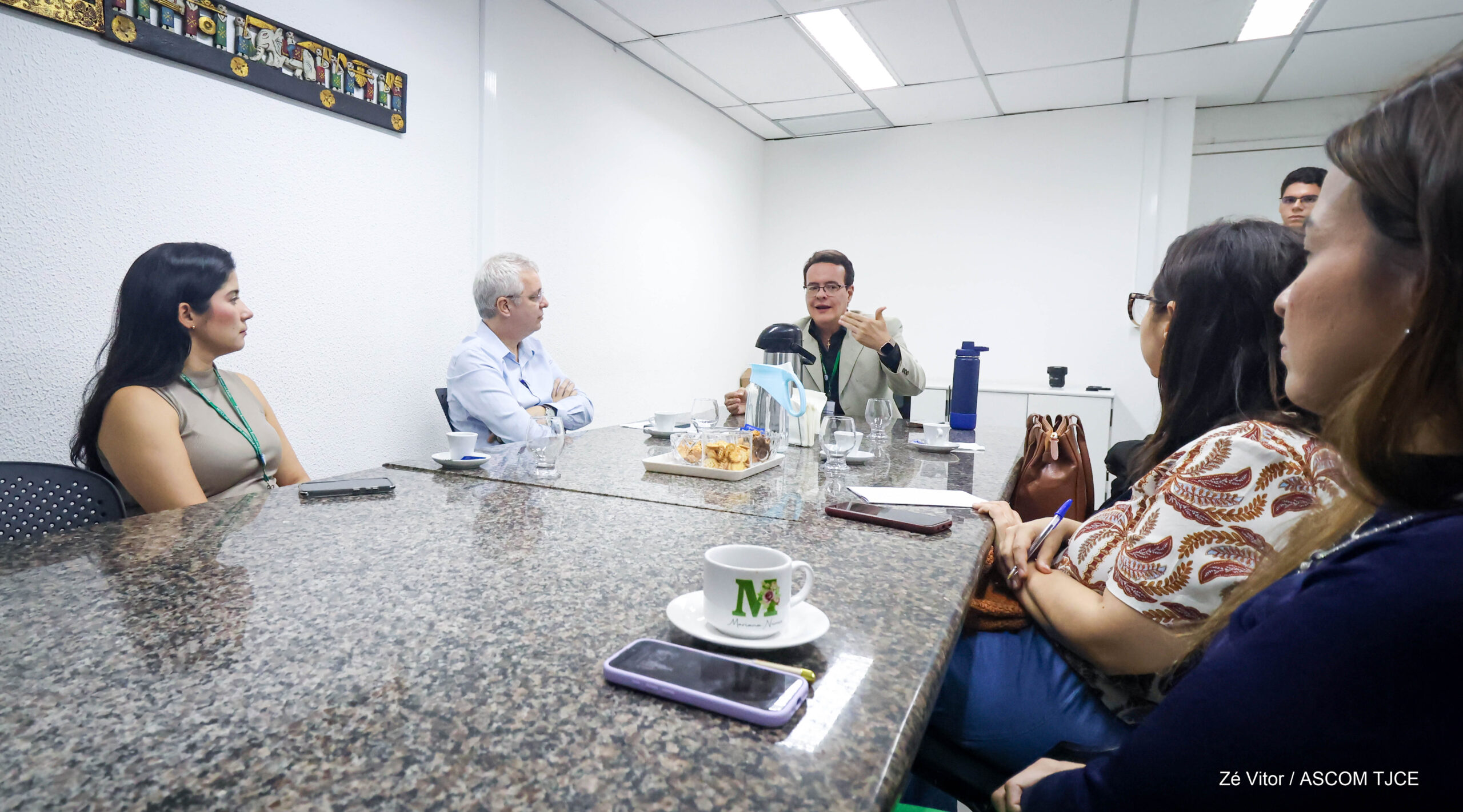 Modelo de atendimento humanizado do TJCE é apresentado a representantes da Justiça do Trabalho