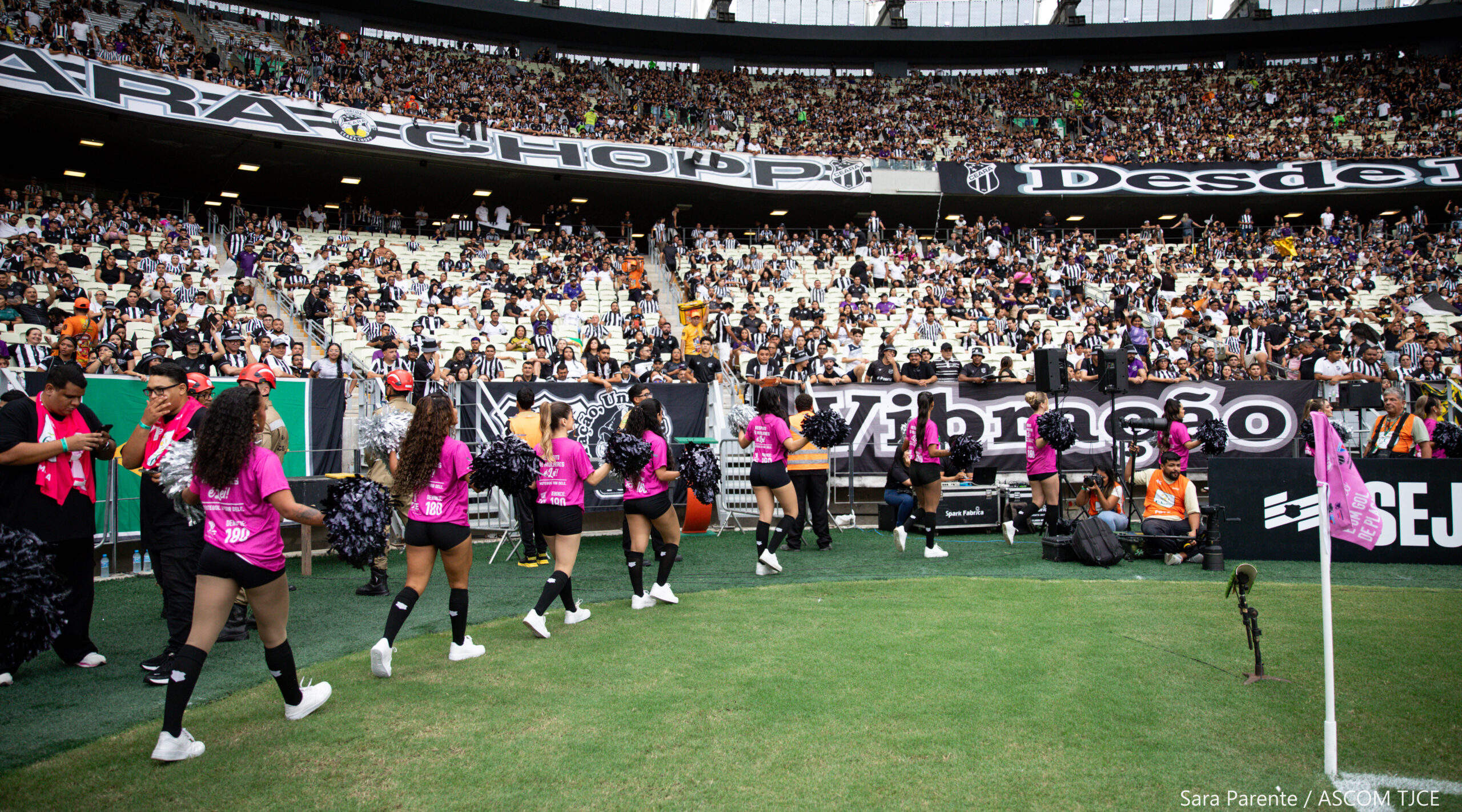 “Respeito é um Gol de Placa”: campanha de combate à violência contra a mulher marca final do Campeonato Cearense