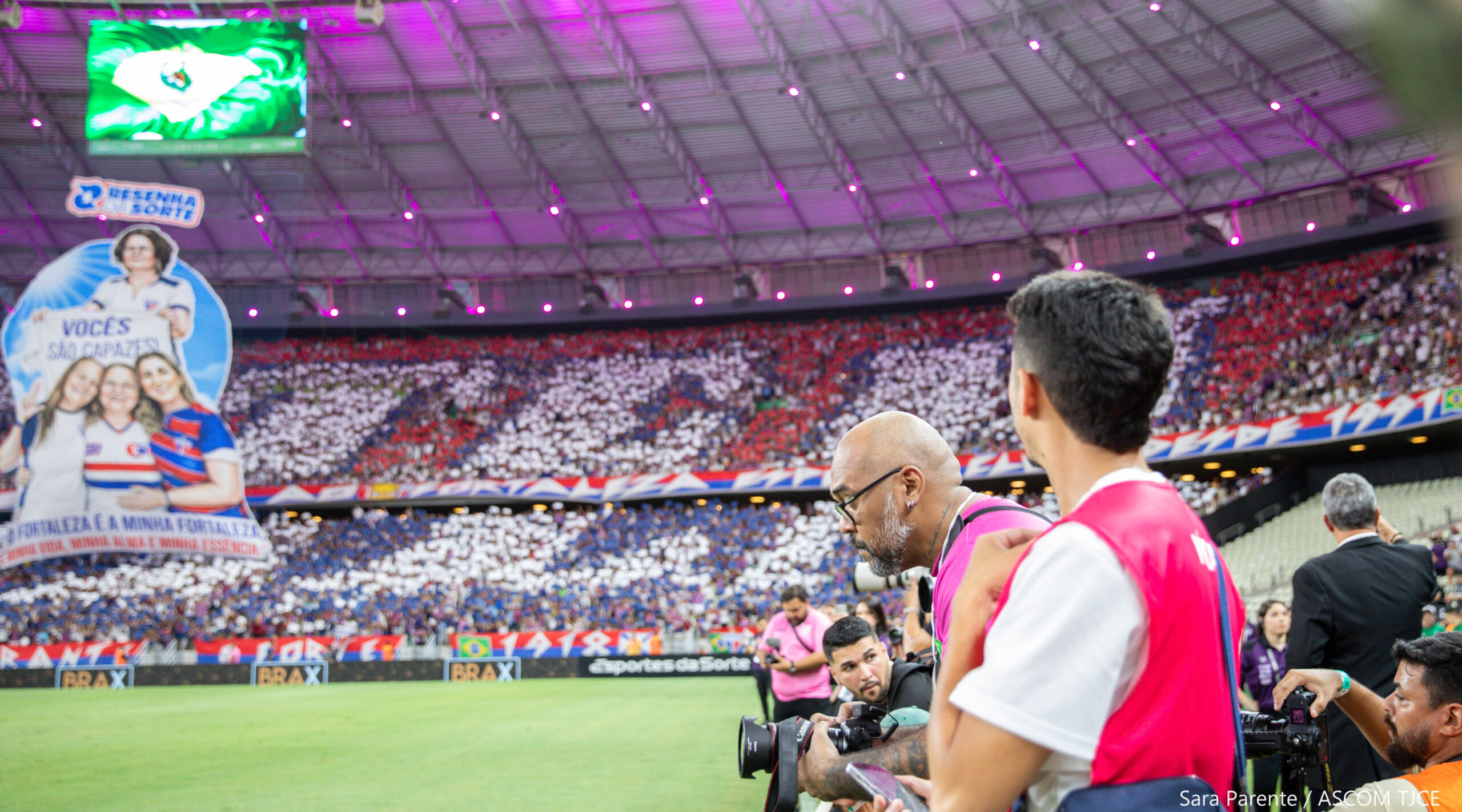 “Respeito é um Gol de Placa”: campanha de combate à violência contra a mulher marca final do Campeonato Cearense