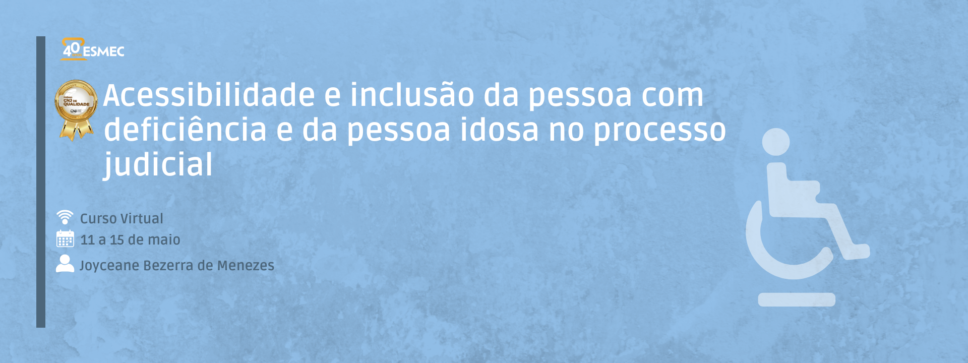 Acessibilidade e inclusão da pessoa com deficiência e da pessoa idosa no processo judicial