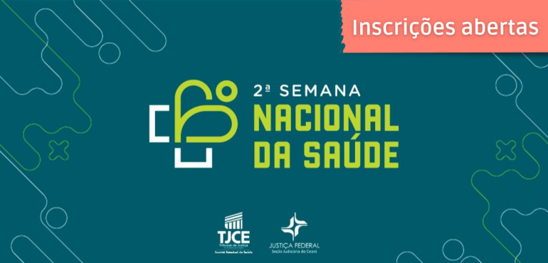 Inscrições abertas para a 2ª Semana Nacional da Saúde