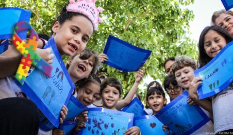 Creche do Poder Judiciário realiza passeata e atividades culturais em ação de conscientização sobre o autismo