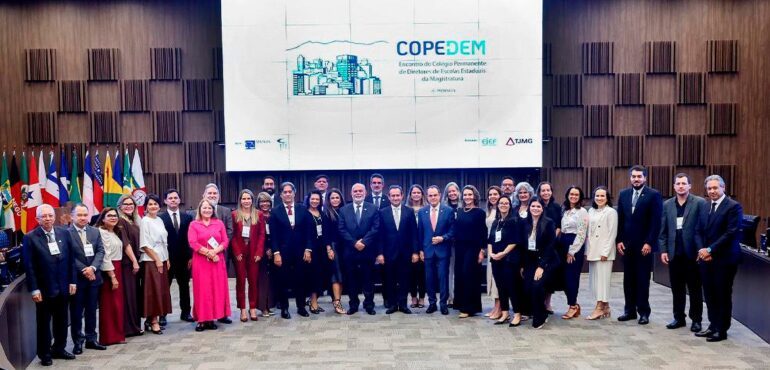 Esmec participa do 63º Encontro do Colégio de Diretores de Escolas Estaduais da Magistratura em Minas Gerais