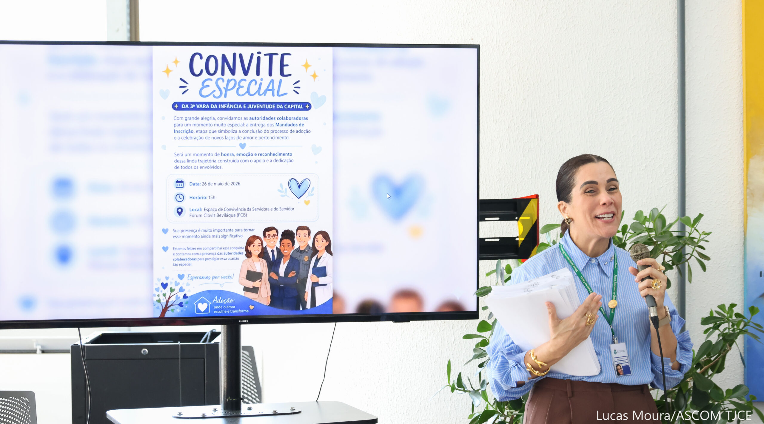 3ª Vara da Infância e Juventude entrega 33 mandados para registro de adoções