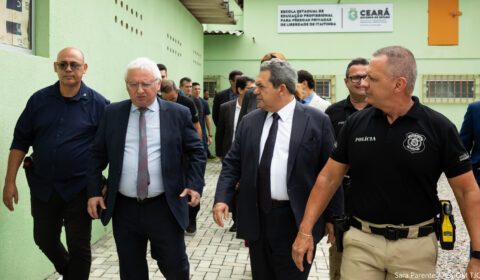 Representantes do TJCE e do Superior Tribunal de Justiça visitam unidades prisionais do Ceará