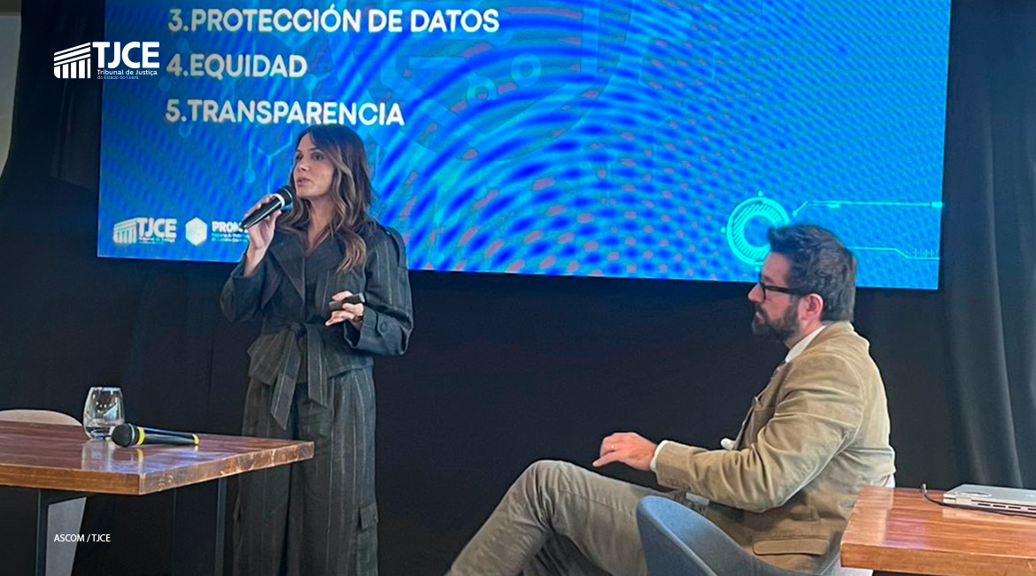 Justiça cearense apresenta Promojud durante encontro na Argentina sobre transformação digital dos Poderes Judiciários