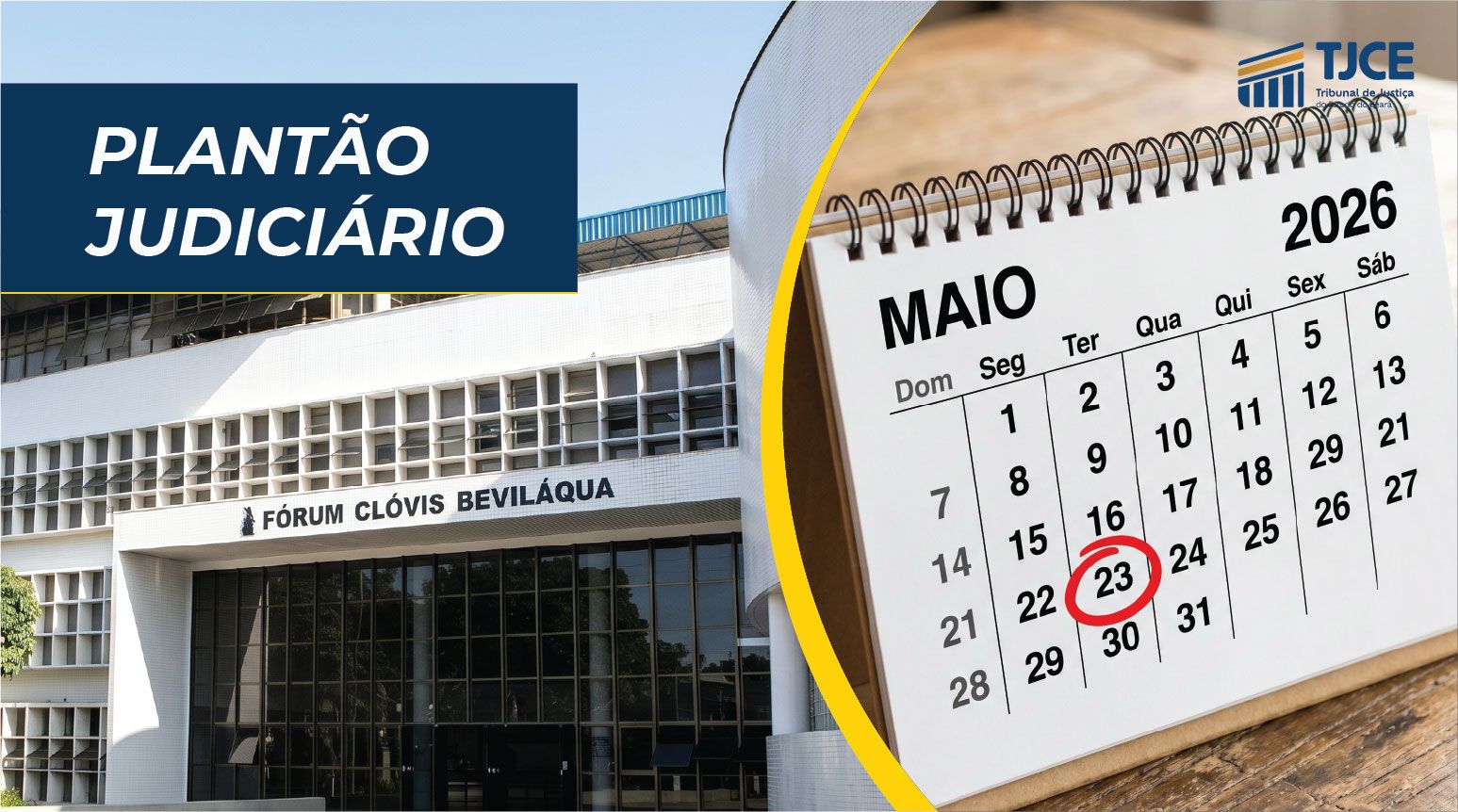 Plantão Judiciário Cível será de forma remota em Fortaleza neste sábado (23)