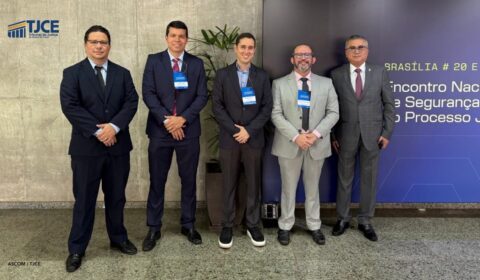 Tribunal de Justiça do Ceará participa de encontro nacional sobre governança e cibersegurança do PJe