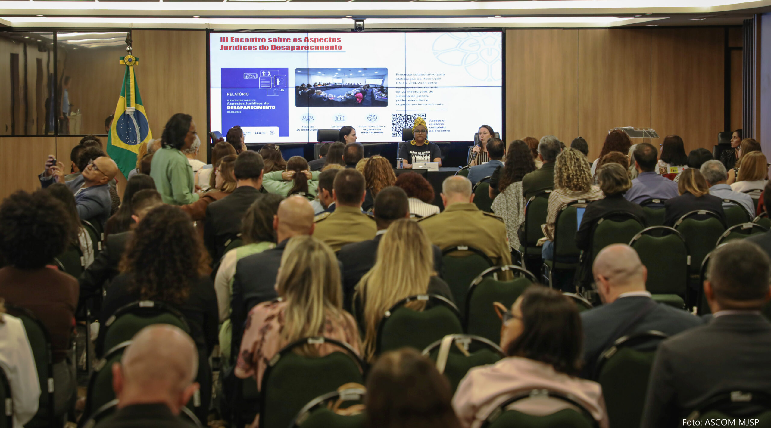 Judiciário cearense participa do Seminário Interinstitucional da Política Nacional de Pessoas Desaparecidas
